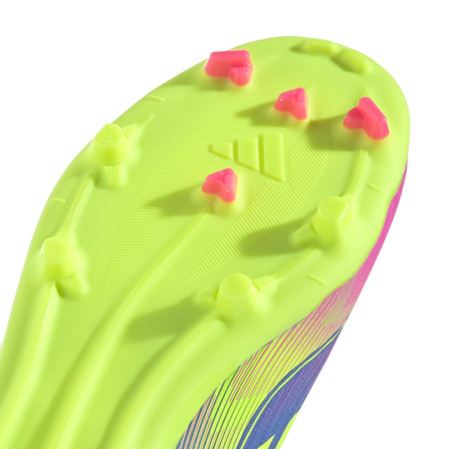 adidas F50 League Kids Multi-Ground - Blue Fusion / Lucid Lemon / Lucid Pink