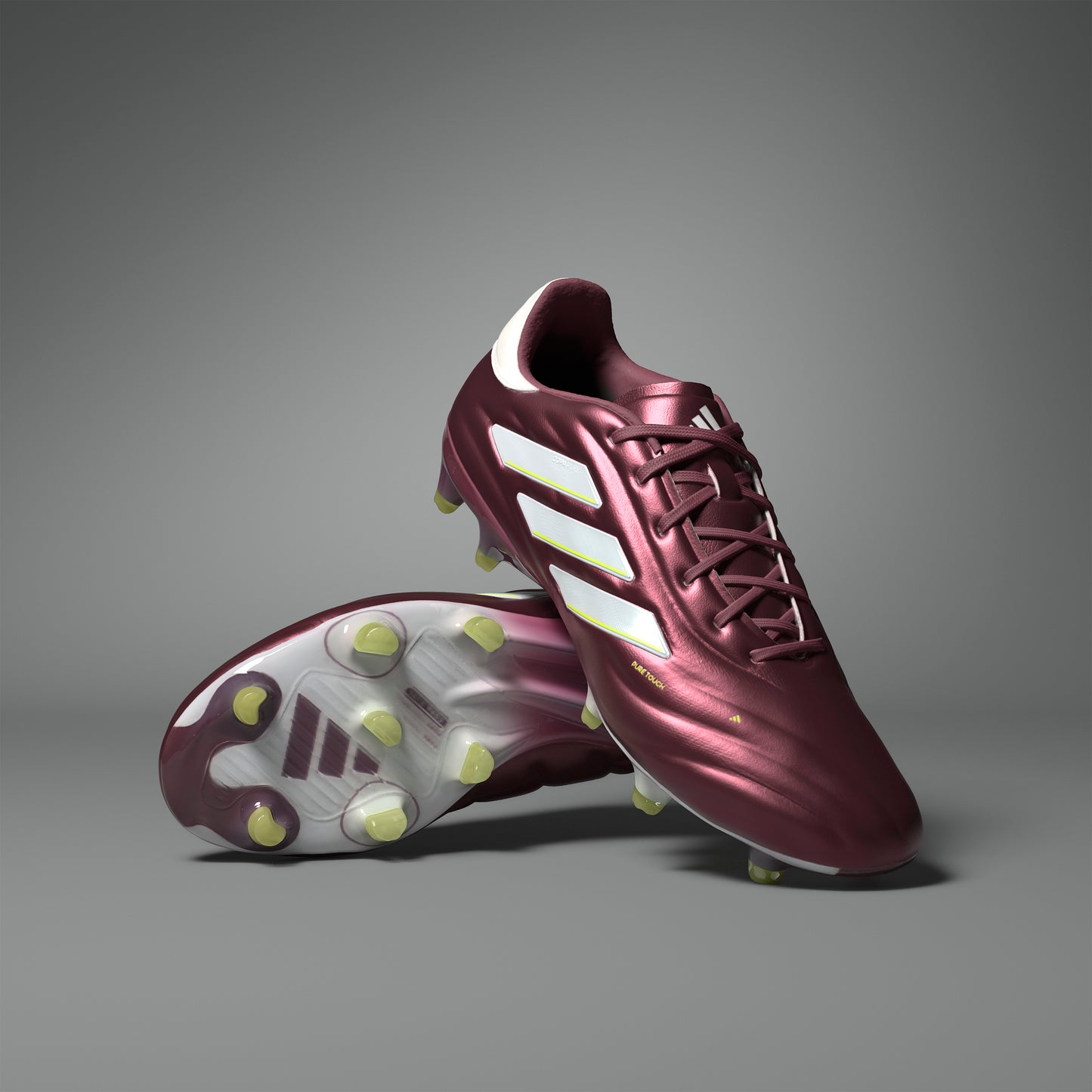 adidas Copa Pure II ELITE FG - Shadow Red/Cloud White/Team Solar Yellow 2