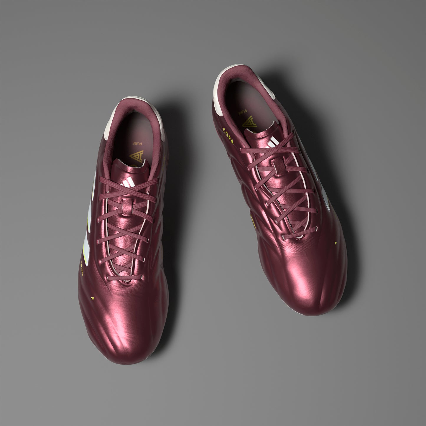 adidas Copa Pure II ELITE FG - Shadow Red/Cloud White/Team Solar Yellow 2