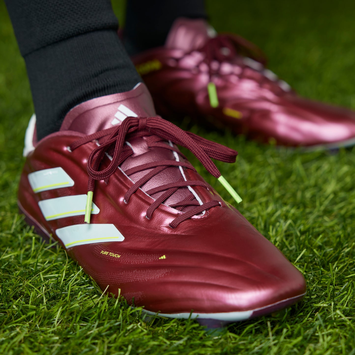 adidas Copa Pure II ELITE FG - Shadow Red/Cloud White/Team Solar Yellow 2