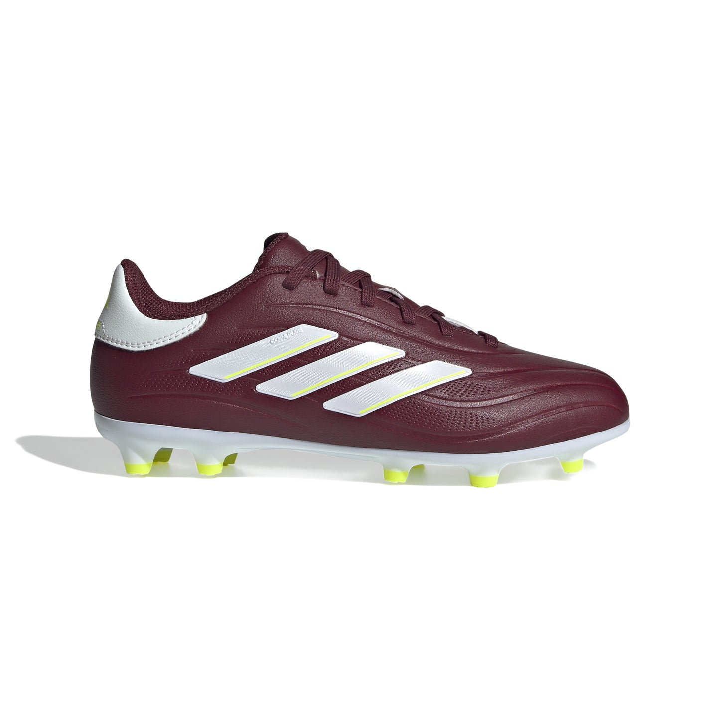 adidas Copa Pure II League FG - Shadow Red / Cloud White / Team Solar Yellow 2