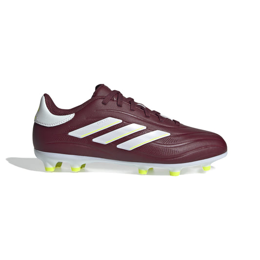 adidas Copa Pure II League FG - Shadow Red / Cloud White / Team Solar Yellow 2