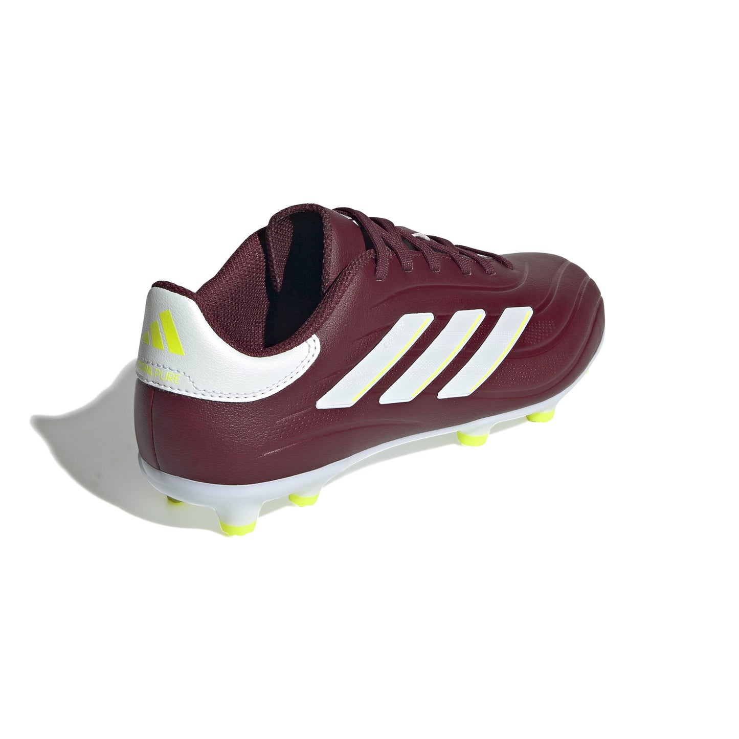 adidas Copa Pure II League FG - Shadow Red / Cloud White / Team Solar Yellow 2