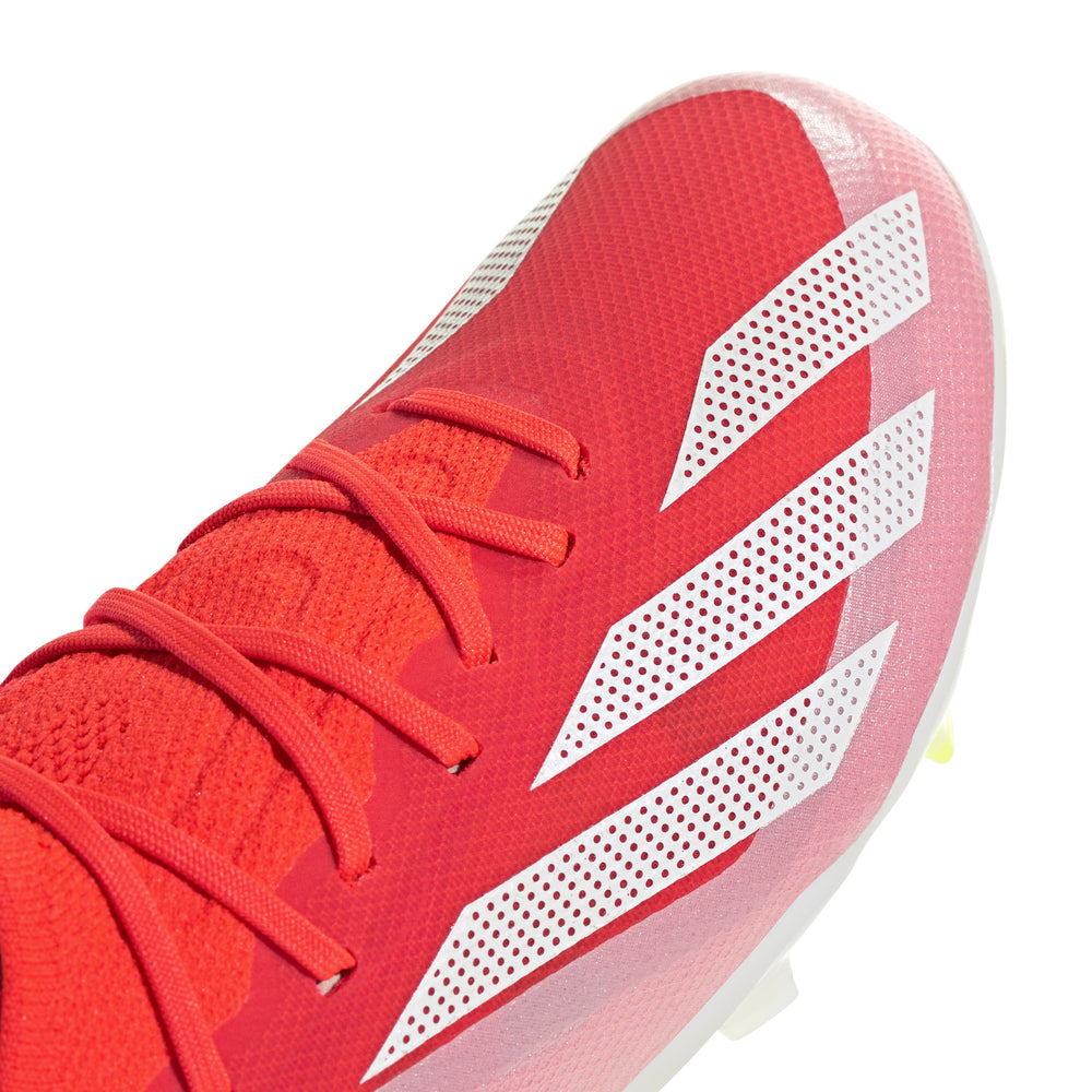 adidas X CrazyFast Elite Laceless J FG - Solar Red/Cloud White/Team Solar Yellow 2