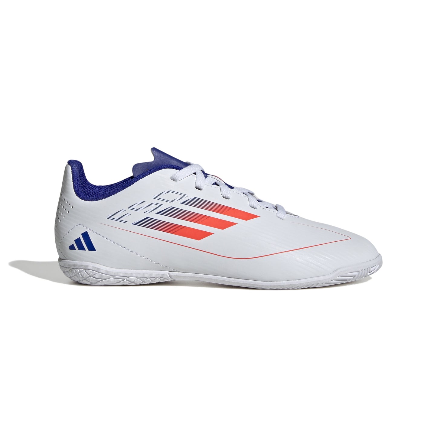 adidas F50 Club Kids - Cloud White / Solar Red / Lucid Blue