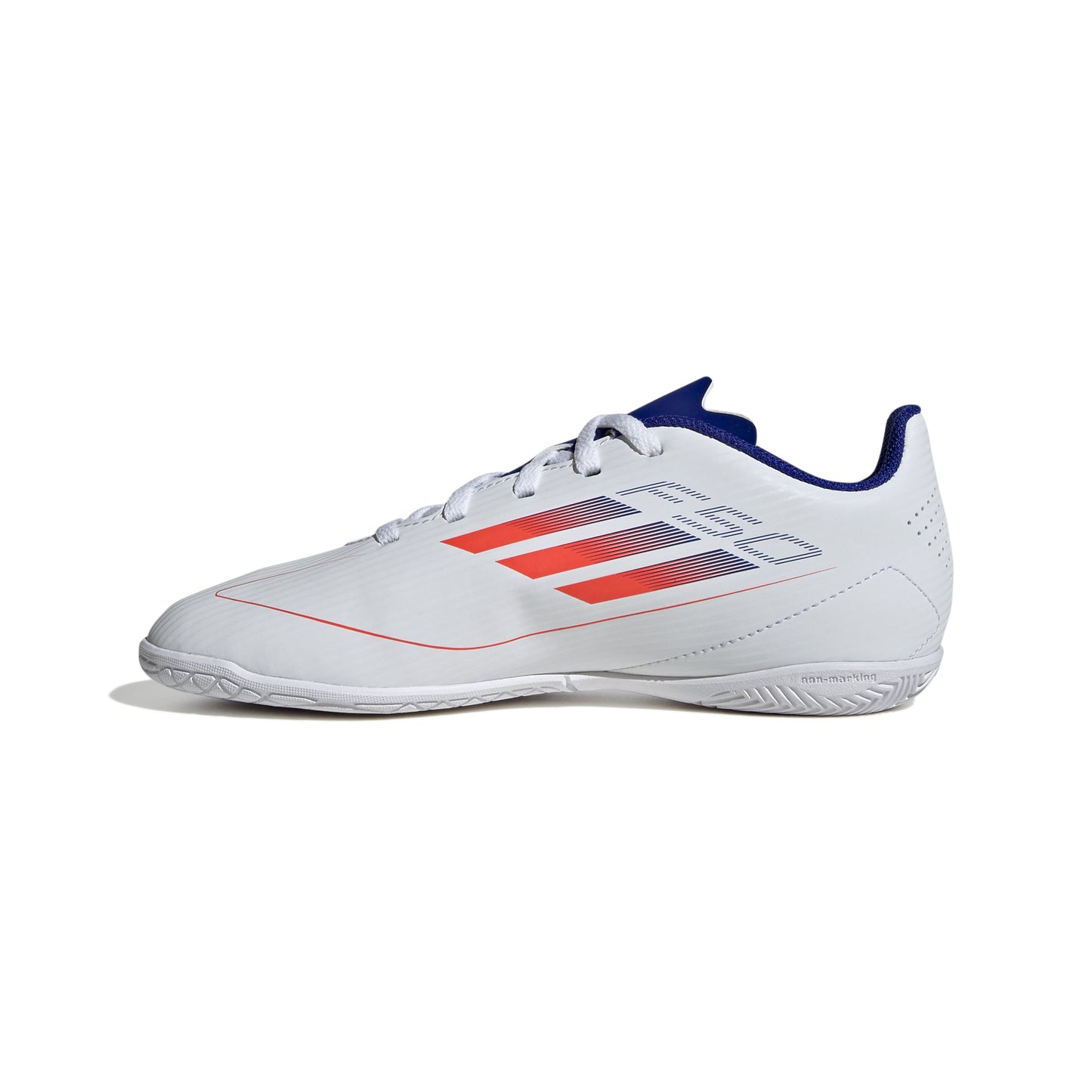 adidas F50 Club Kids - Cloud White / Solar Red / Lucid Blue