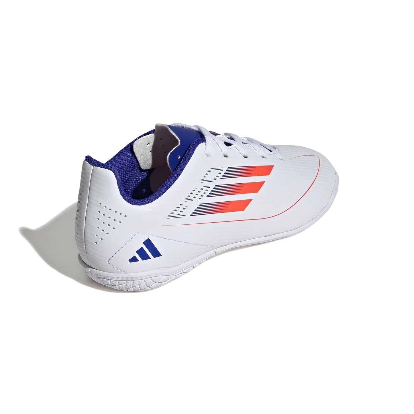 adidas F50 Club Kids - Cloud White / Solar Red / Lucid Blue