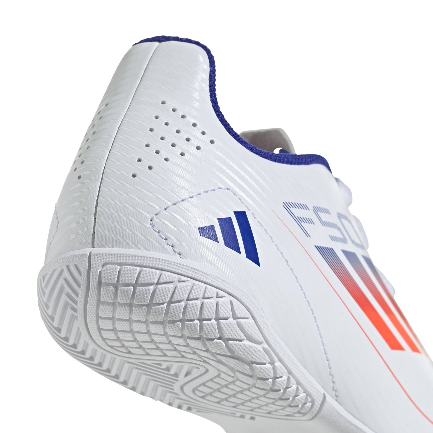 adidas F50 Club Kids - Cloud White / Solar Red / Lucid Blue