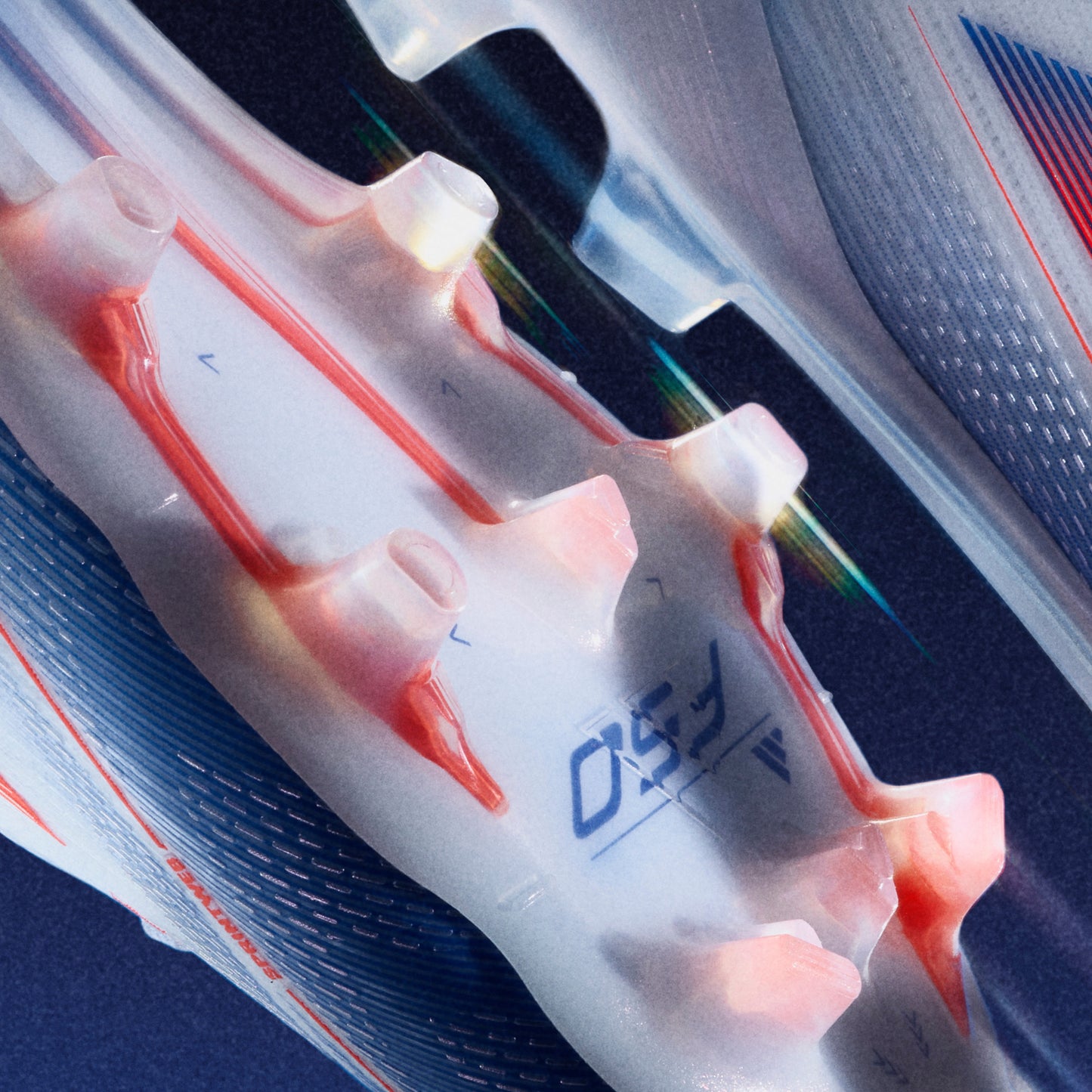 adidas F50 Elite FG - Cloud White / Solar Red / Lucid Blue