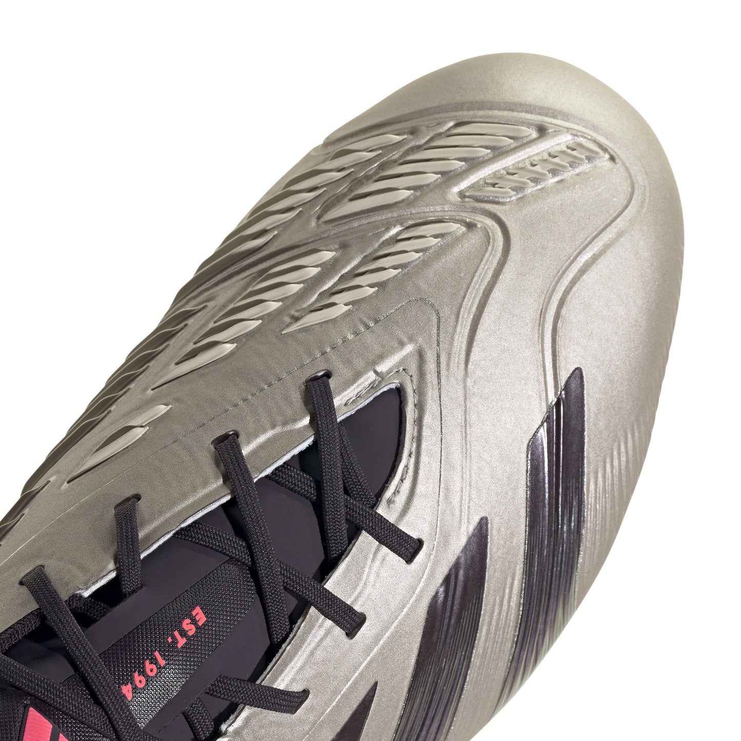adidas Predator Elite FG - Platinum Metallic / Aurora Black / Carbon