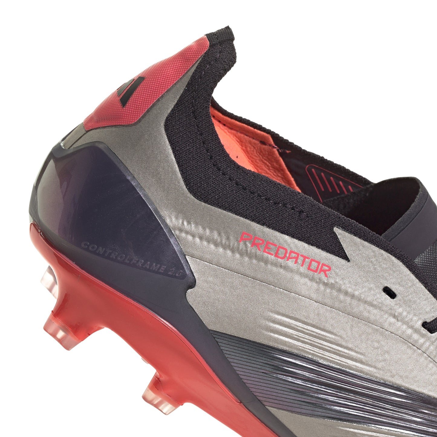 adidas Predator Elite FG - Platinum Metallic / Aurora Black / Carbon