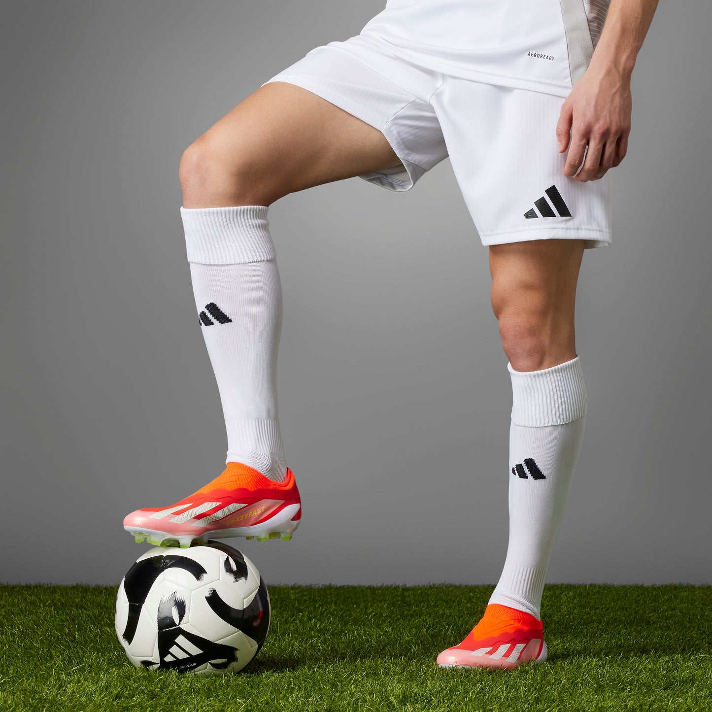 adidas X CrazyFast Elite Laceless FG - Solar Red/Cloud White/Team Solar Yellow 2