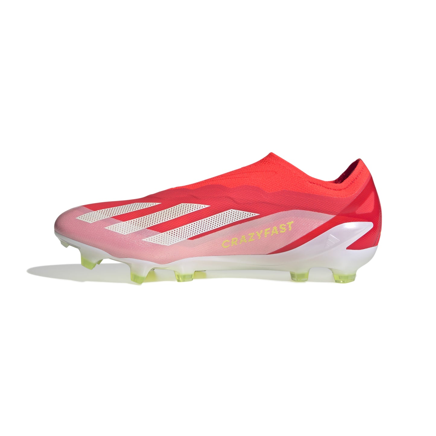 adidas X CrazyFast Elite Laceless FG - Solar Red/Cloud White/Team Solar Yellow 2