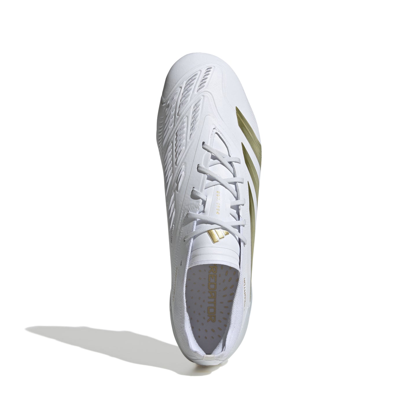 adidas Predator Elite FG - Cloud White / Gold Metallic / Cloud White