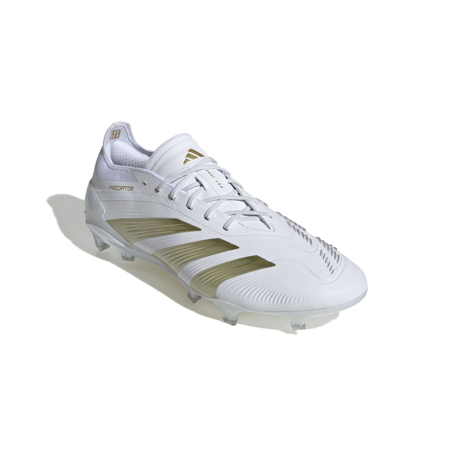 adidas Predator Elite FG - Cloud White / Gold Metallic / Cloud White
