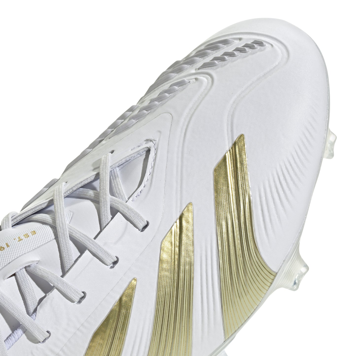 adidas Predator Elite FG - Cloud White / Gold Metallic / Cloud White