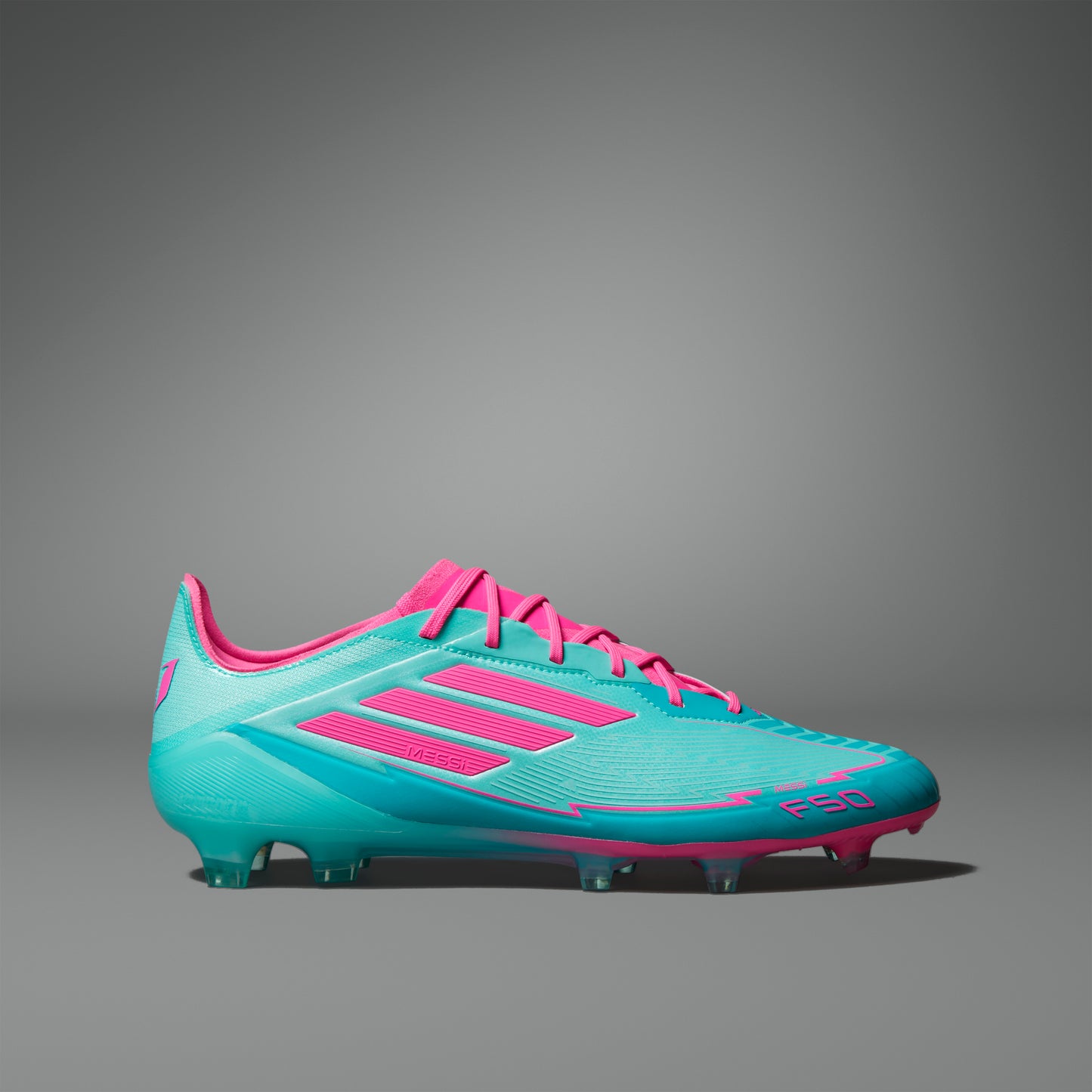 adidas F50 Elite Messi - Flash Aqua / Lucid Pink / Lucid Cyan