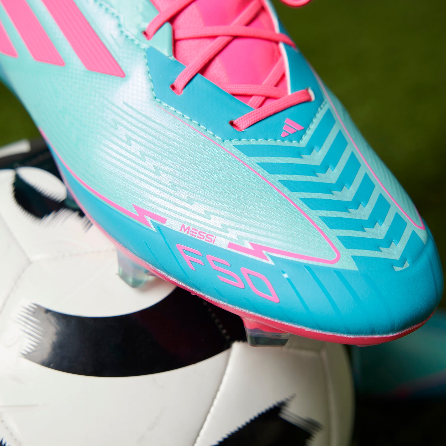 adidas F50 Elite Messi - Flash Aqua / Lucid Pink / Lucid Cyan