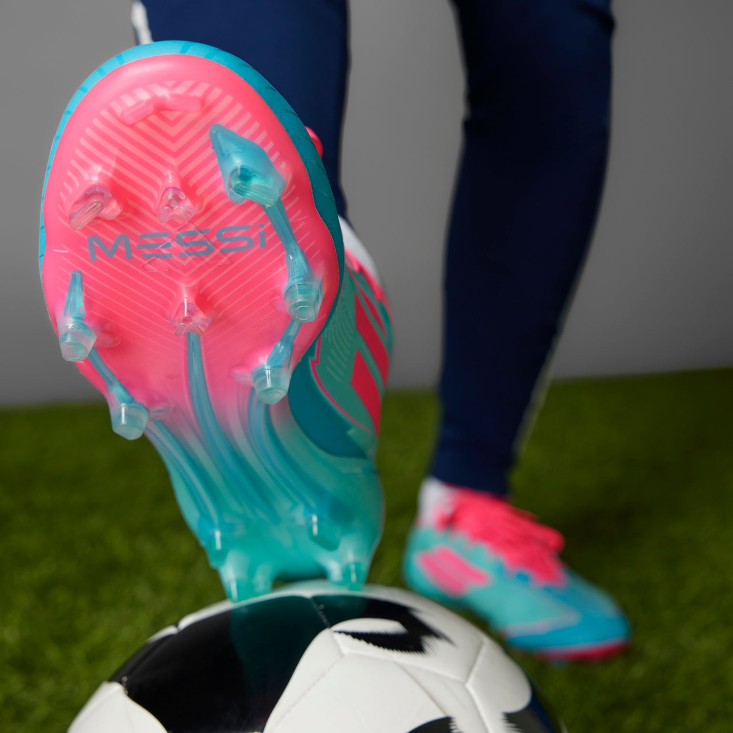 adidas F50 Elite Messi - Flash Aqua / Lucid Pink / Lucid Cyan