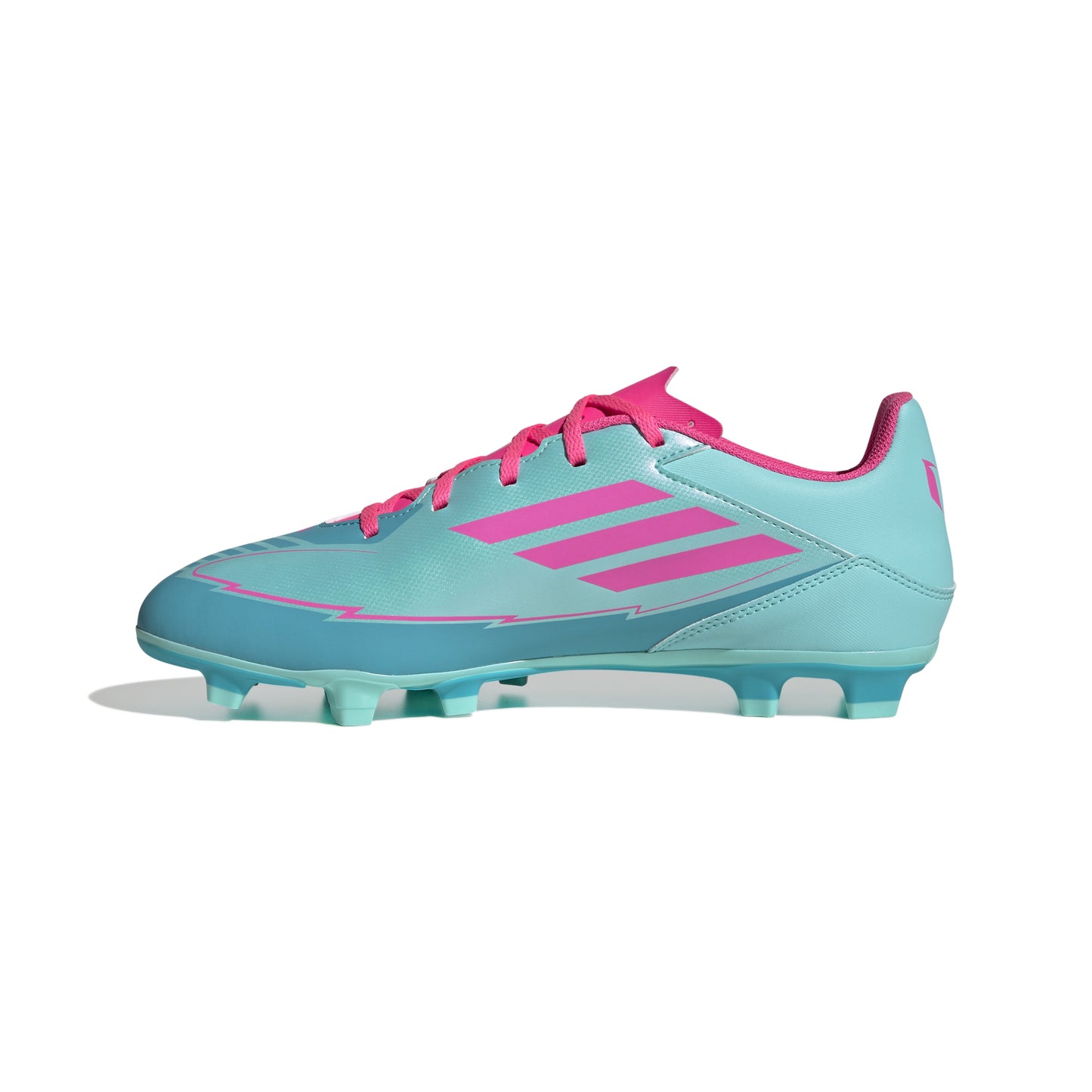 adidas F50 Club Messi FG/MG - Flash Aqua / Lucid Pink / Lucid Cyan