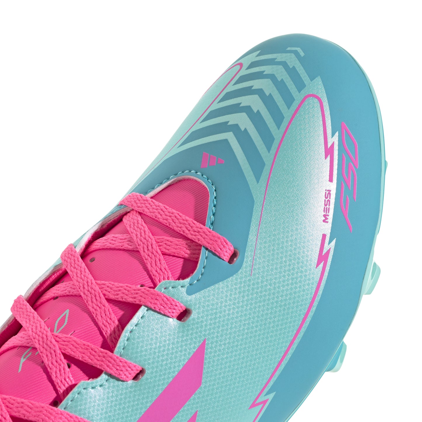 adidas F50 Club Messi FG/MG - Flash Aqua / Lucid Pink / Lucid Cyan
