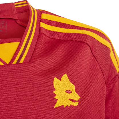 adidas AS Roma 23-24 Y Home - Team Victory Red