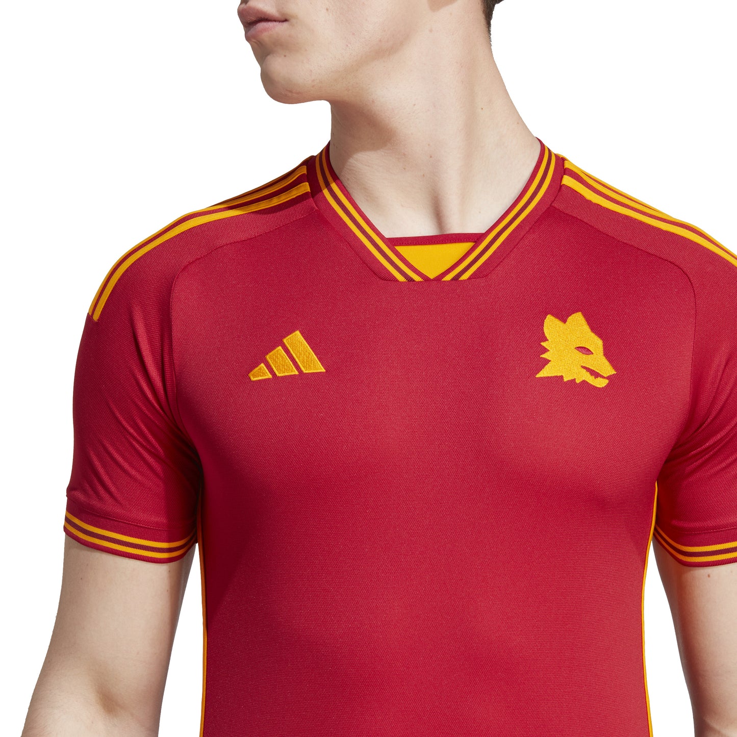 adidas AS Roma 23-24 Home - Team Victory Red