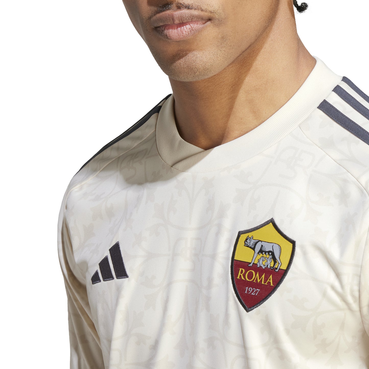 adidas AS Roma 23-24 Away - Ecru Tint