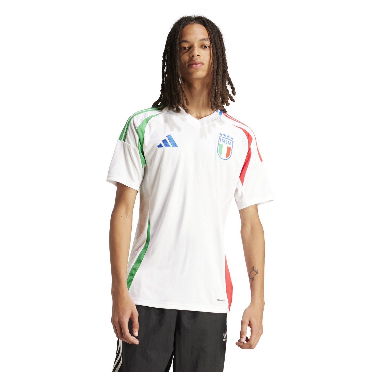 adidas Italy 24 Away Jersey - White