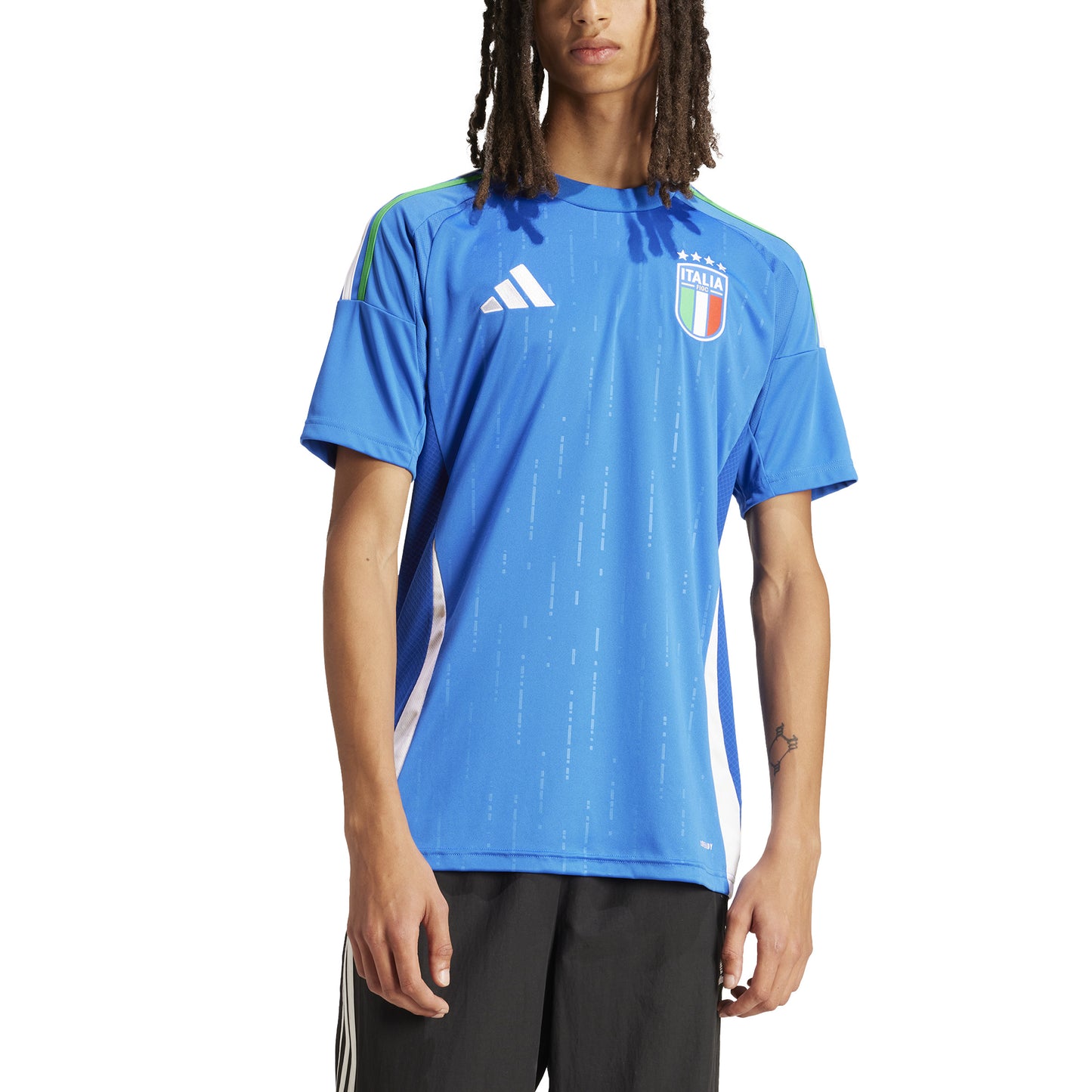 adidas Italy 24 Home Jersey - Blue