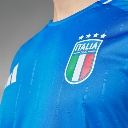 adidas Italy 24 Home Authentic Jersey - Blue