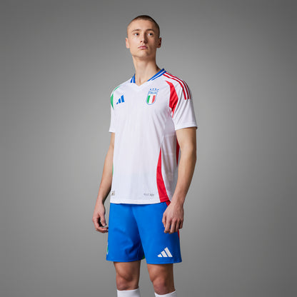 adidas Italy 24 Away Authentic Jersey - White