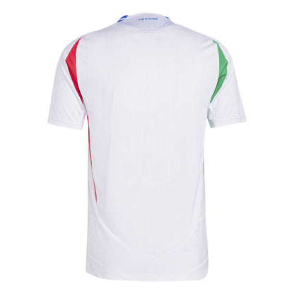 adidas Italy 24 Away Authentic Jersey - White