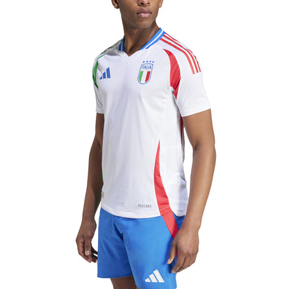 adidas Italy 24 Away Authentic Jersey - White