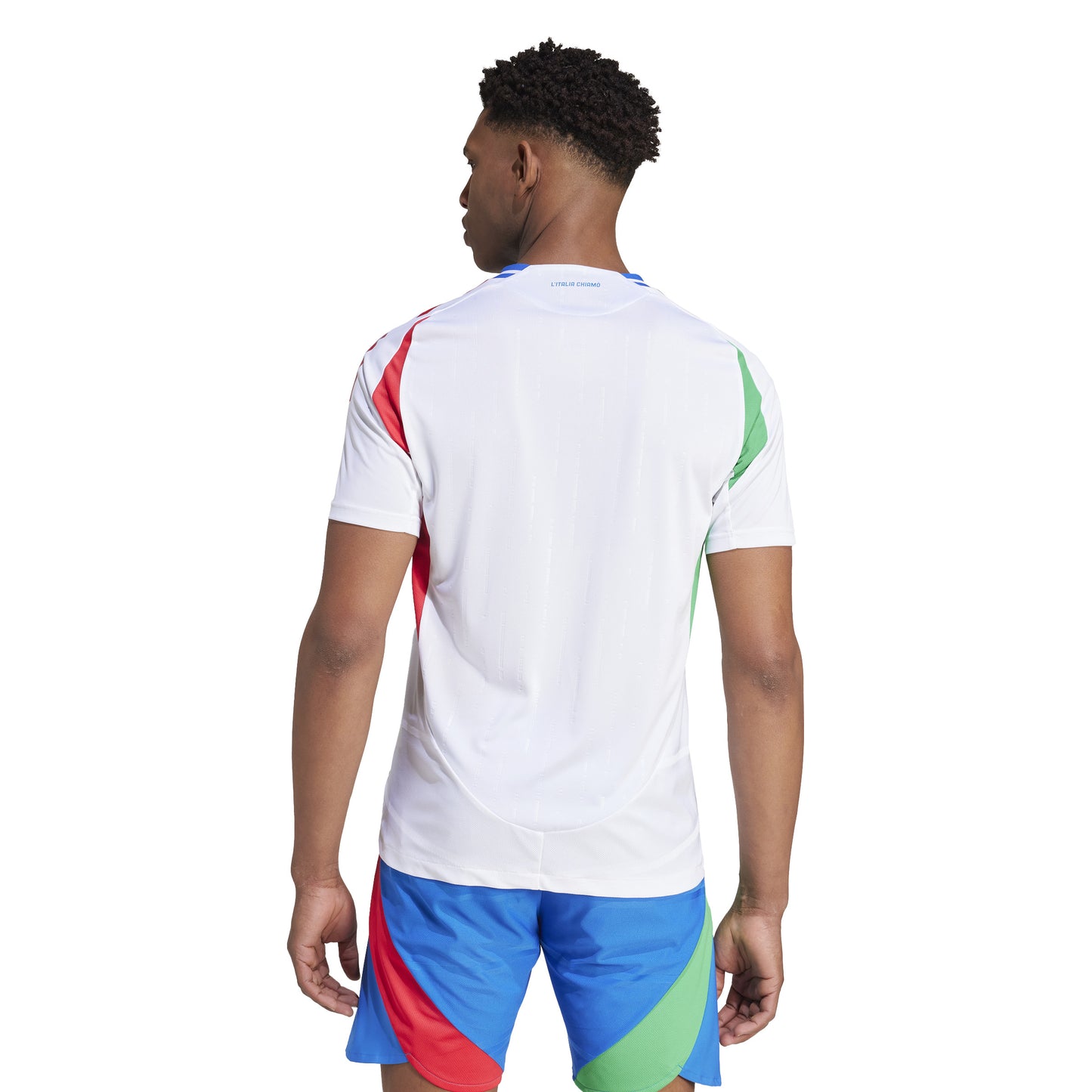 adidas Italy 24 Away Authentic Jersey - White