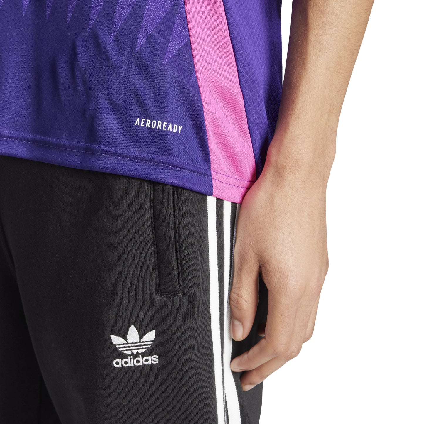 adidas Germany 24 Away Jersey - Semi Lucid Fuchsia / Team Colleg Purple