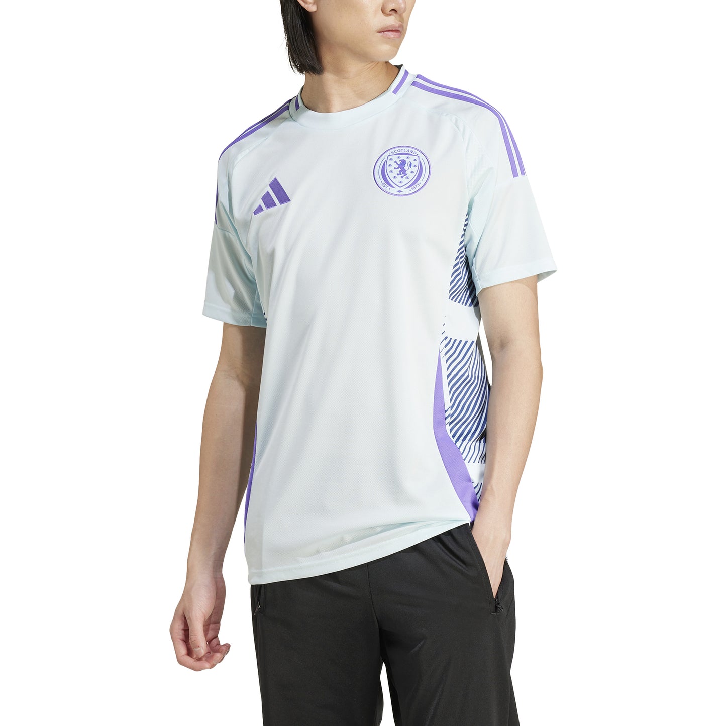 adidas Scotland 24 Away Jersey - Almost Blue