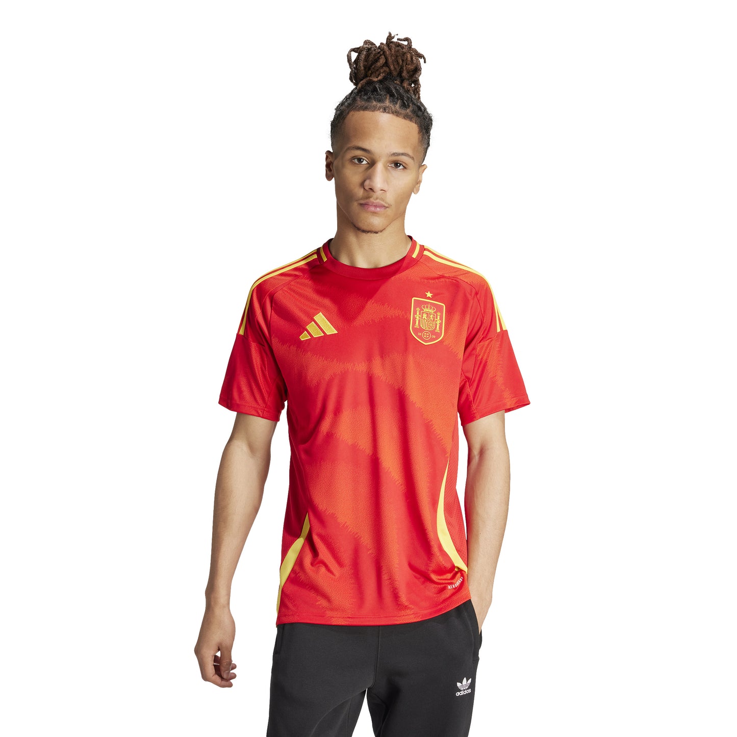 adidas Spain 24 Home Jersey - Better Scarlet