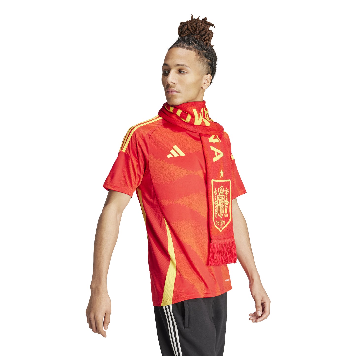 adidas Spain 24 Home Jersey - Better Scarlet