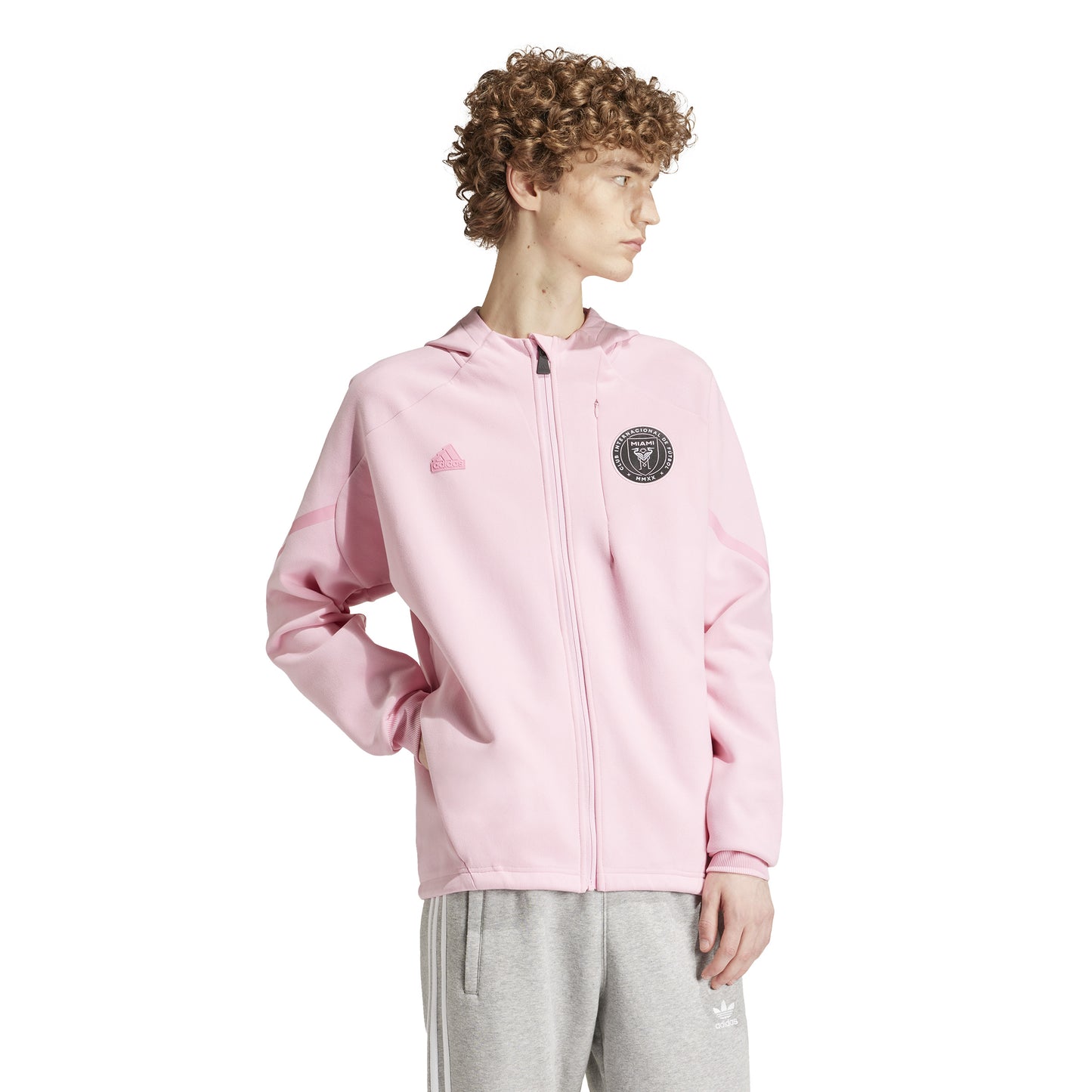 adidas Inter Miami CF Gameday Anthem Jacket - Light Pink