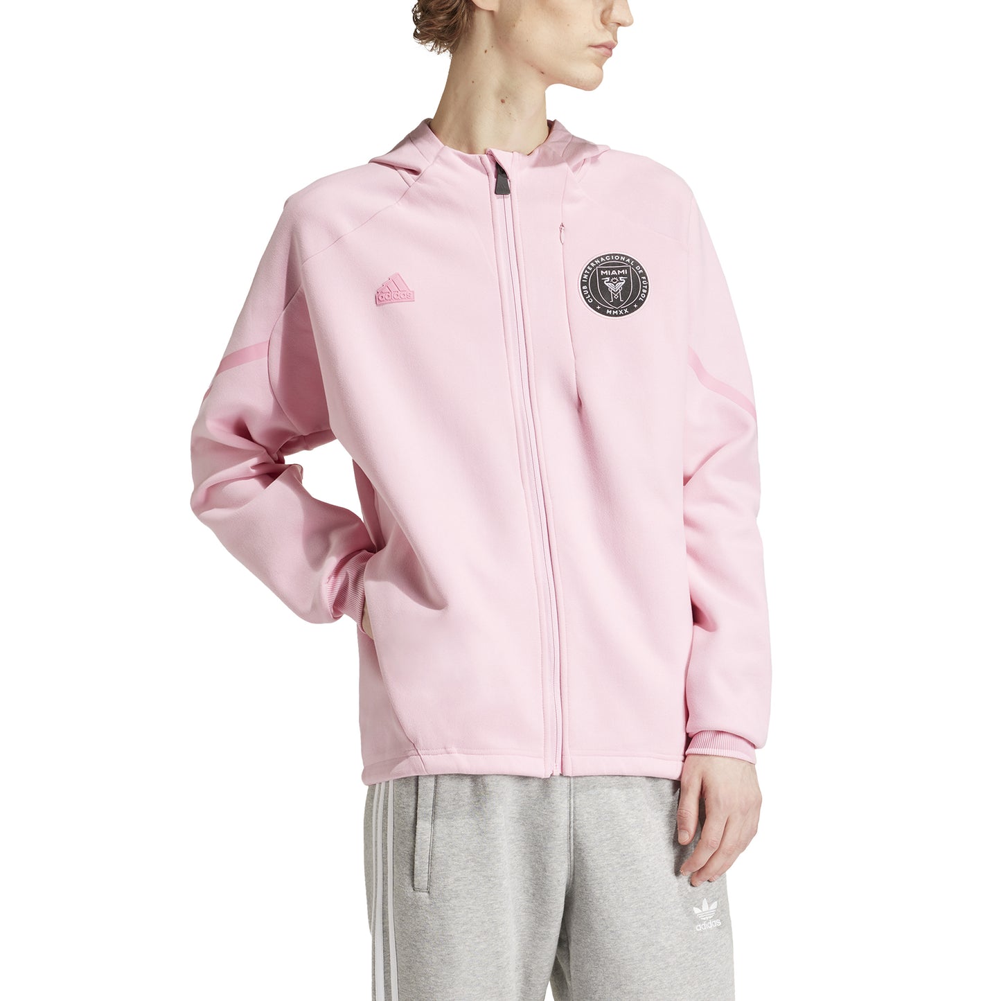 adidas Inter Miami CF Gameday Anthem Jacket - Light Pink