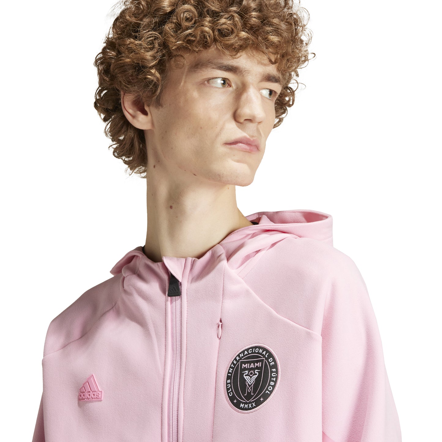 adidas Inter Miami CF Gameday Anthem Jacket - Light Pink