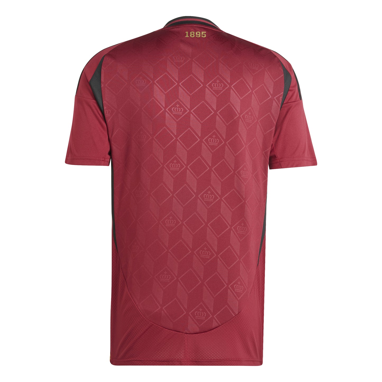 adidas Belgium 24 Home Jersey - Team Coll Burgundy