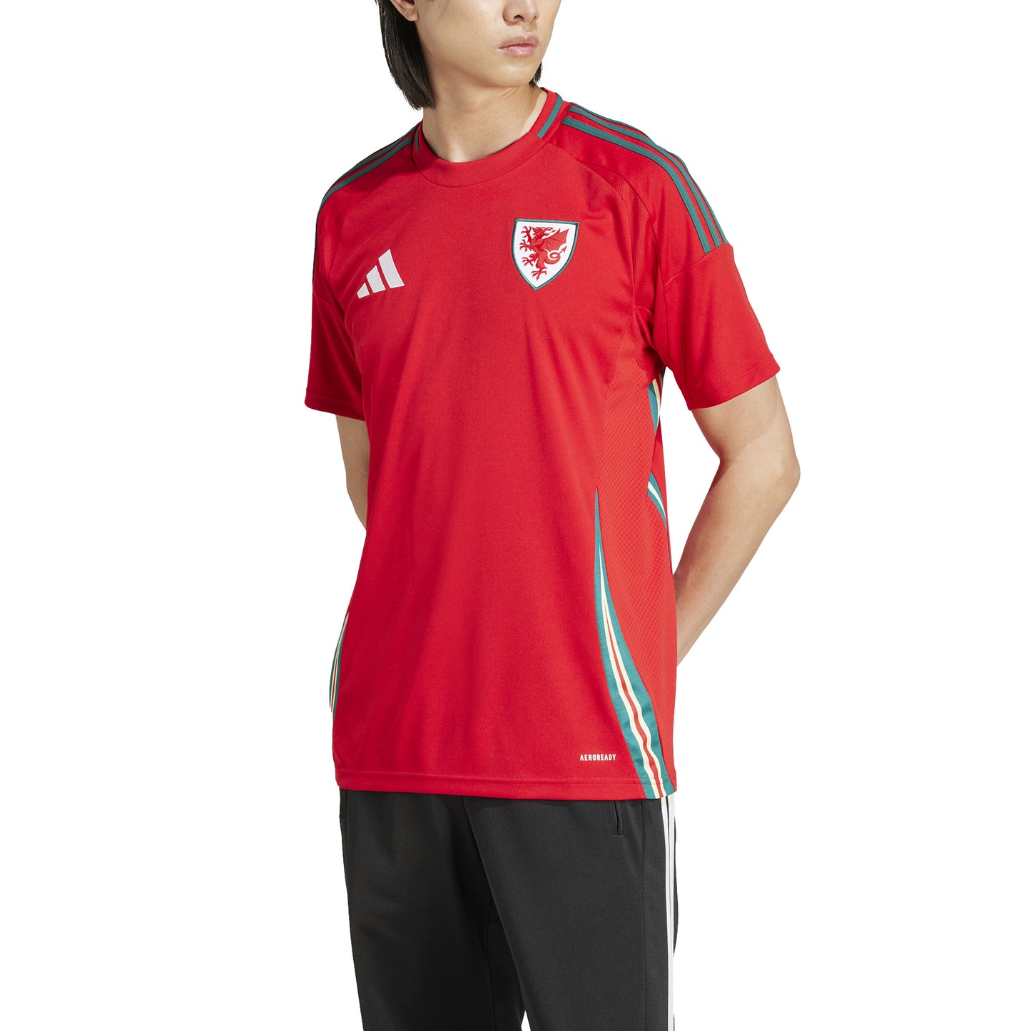 adidas Wales 24 Home Jersey - Better Scarlet