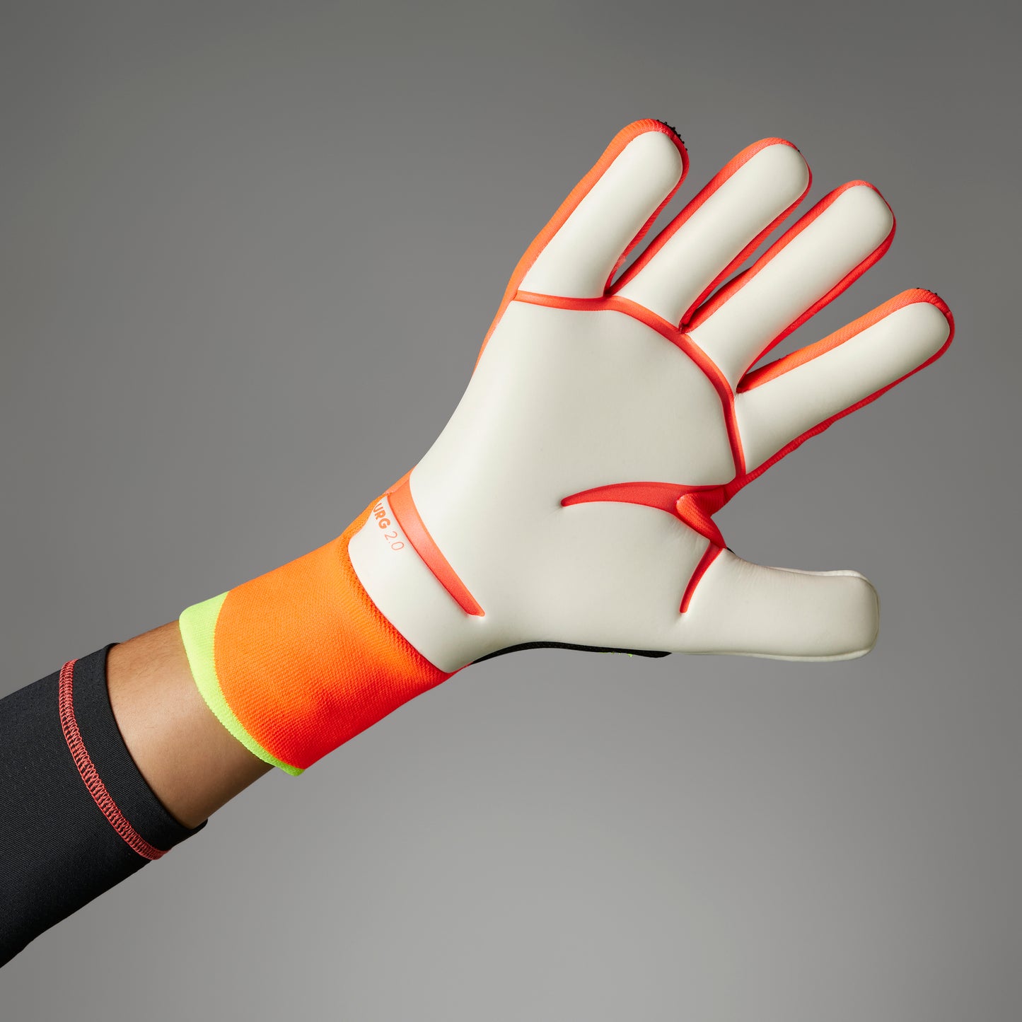 adidas Predator Pro Gloves - Black/Solar Red/Solar Yellow