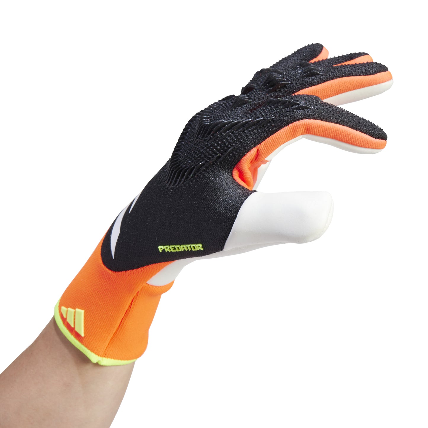 adidas Predator Pro Gloves - Black/Solar Red/Solar Yellow