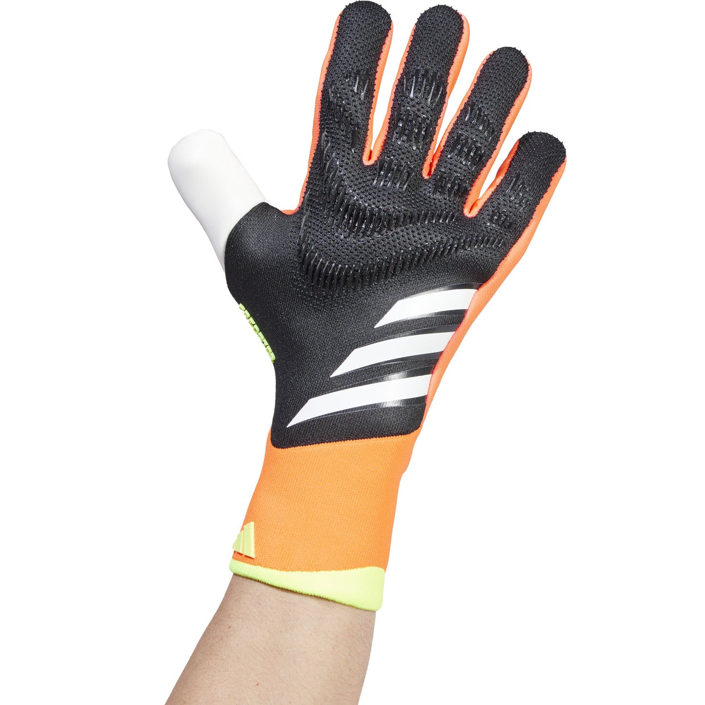 adidas Predator Pro Gloves - Black/Solar Red/Solar Yellow