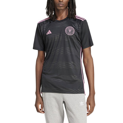 adidas Inter Miami CF Away Jersey 23-24 - Black/Pink