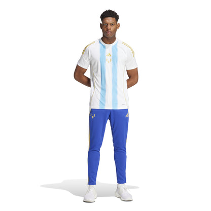 adidas Pitch 2 Street Messi Training Jersey - White/Semi Blue Burst