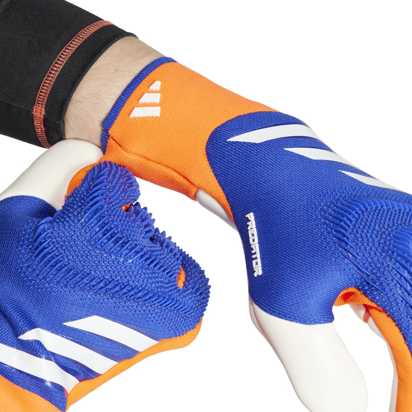 adidas Predator Pro Gloves - Lucid Blue / Solar Red / White
